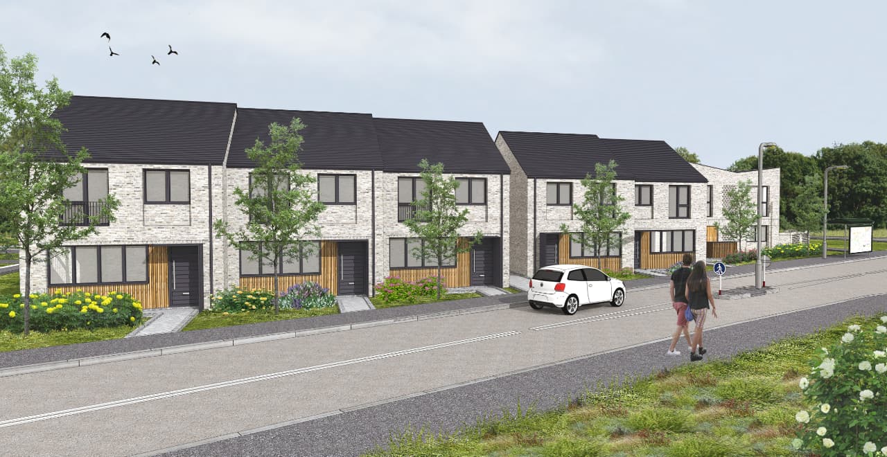 Northfield Avenue Cambridge development architectural visualisation